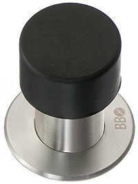 Butoir de porte (plancher ou mur) , Acier inoxydable brossé