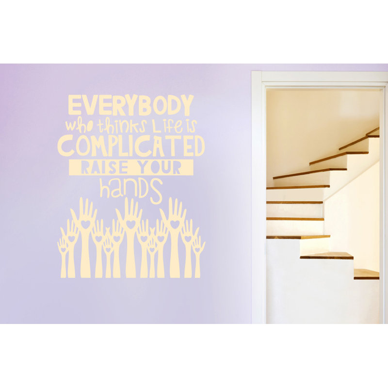 Wall Decal, Medium, Beige