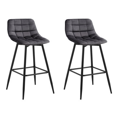 Heyman Upholstered Counter Stool