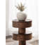 Table ronde en bois de manguier Omar-1208992859