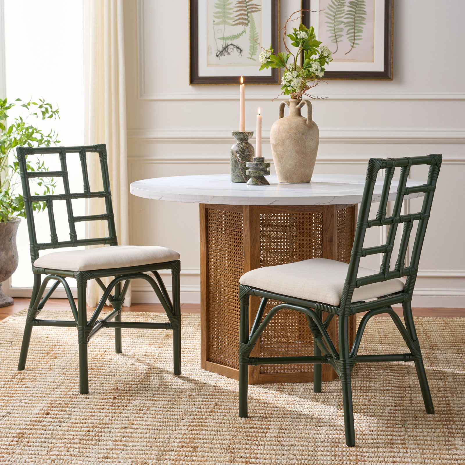Parsons Side Chair, Forest Green