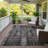 Machine Washable Indoor/Outdoor Chantille ACN2482 Damask Rug-1959712559-1959712556