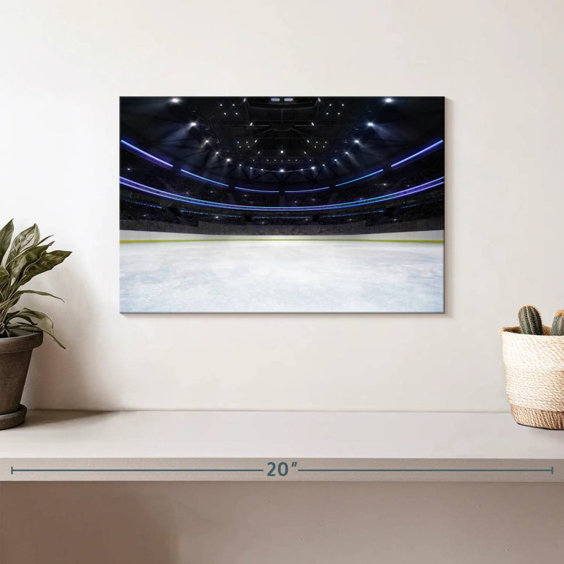 Patinoire de hockey Sireci, H 8 po x l 12 po