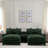 Sectional Sofa With 2 Removable Ottoman, 2 Usb Ports, 2 Cup Holders And Large Storage-223044235