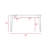 Kira Modern Writing Desk with Metal Legs, Minimal Home Office Desk