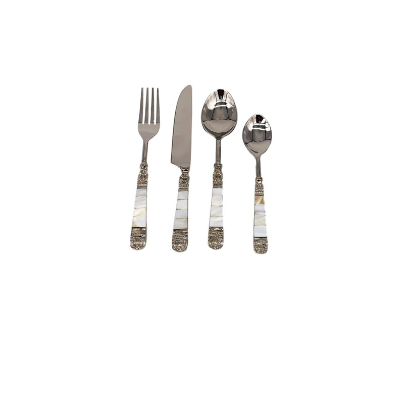 4 Piece Stainless Steel Hostess Set