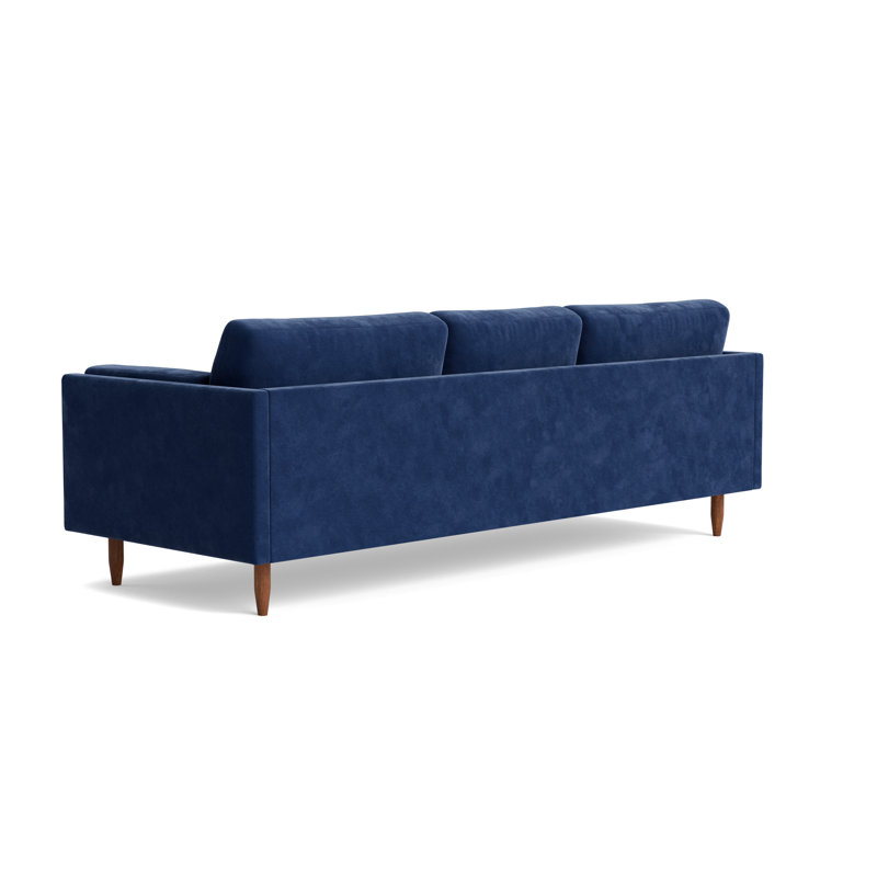 Skinny Fat Sofa (95"), Performance Velvet - Uniform
