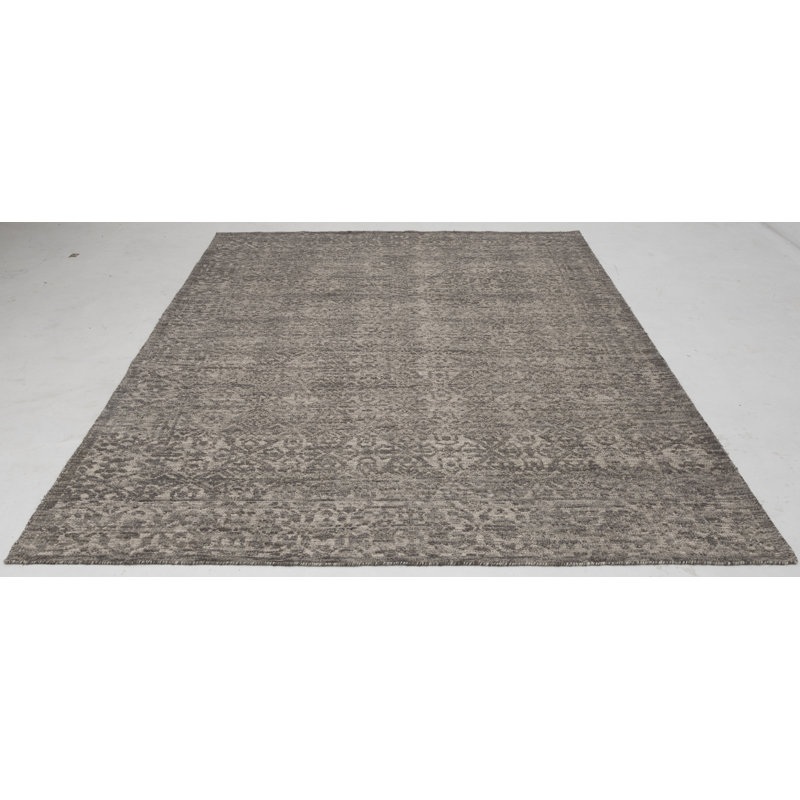 Hand Knotted Abstract Area Rug