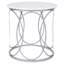 New Orleans Marble Drum End Table-72595297