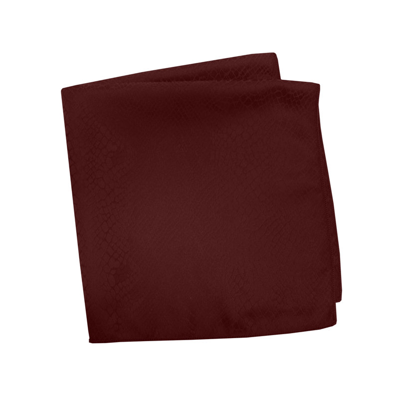 Polyester Square Napkin, Bordeaux