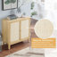 Armoire en rotin avec rangement