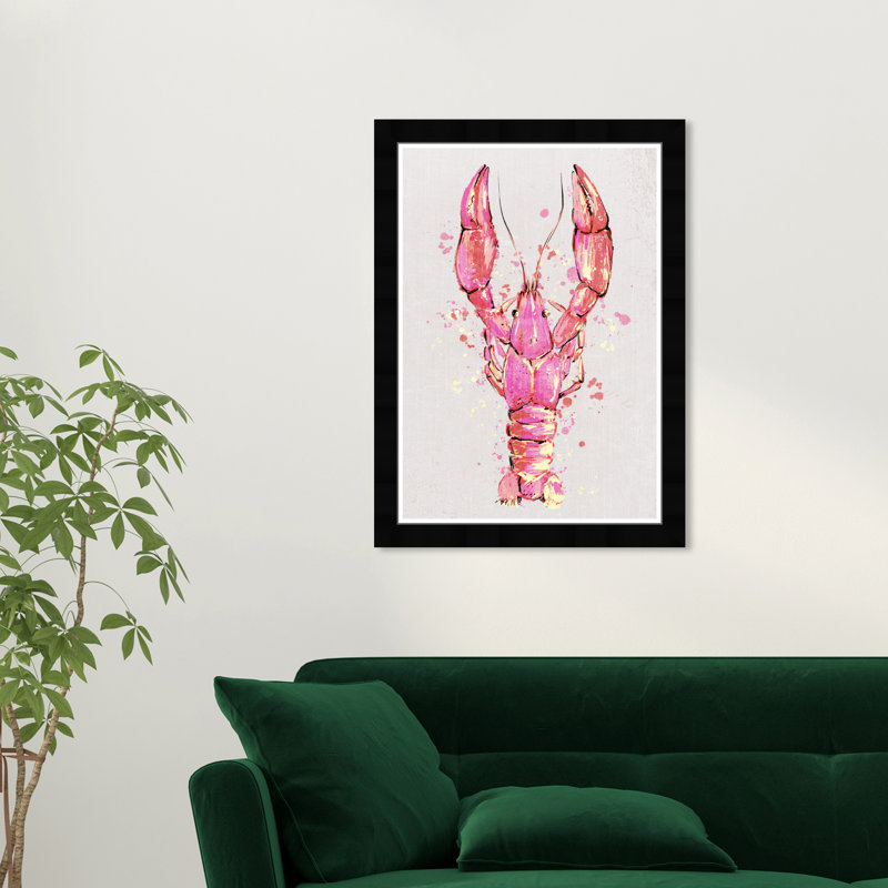 Homard rosé, Cadre noir