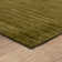 Terra Firma Solid Colour Machine Woven Wool/Viscose/Rayon Area Rug in Moss