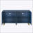 Modern Fluted Sideboard Buffet with Storage, Curved Elements and Strict Lines, 4 Doors Cabinet for Versatile Use-1234951514-1234951516
