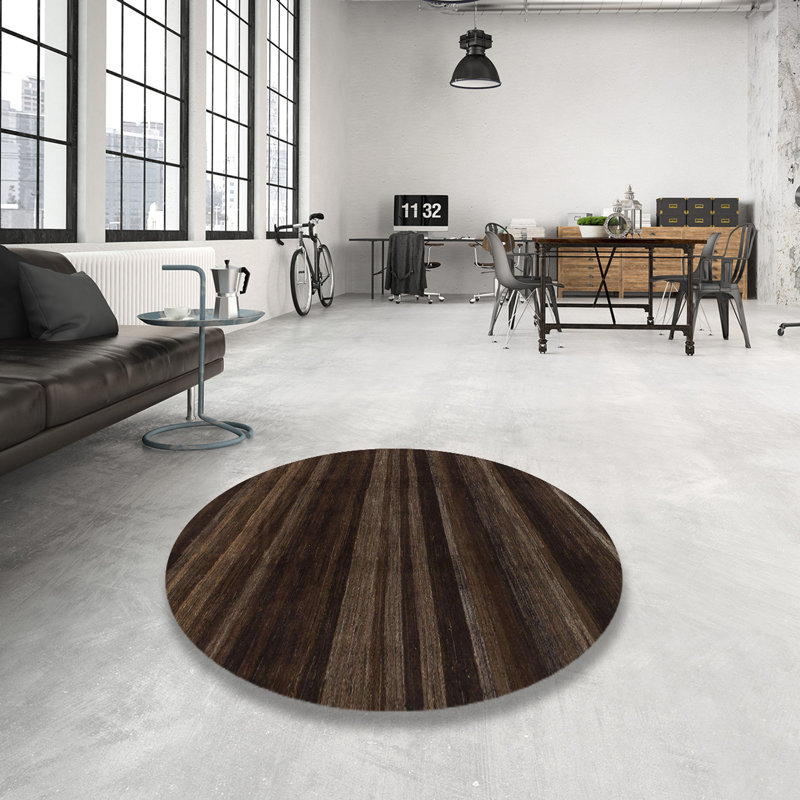 Tapis abstrait moderne 1568, Rond 4 pi
