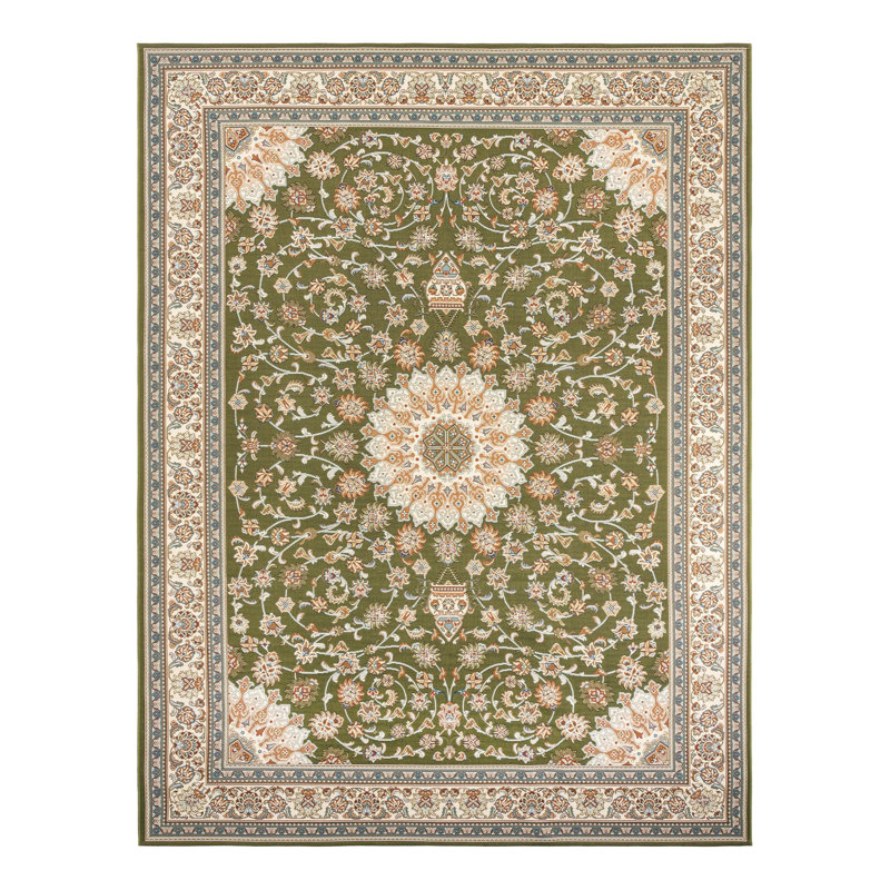 Indoor/Outdoor Traditional Area Rug, Rectangle 9' x 12'