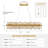 Dimmable Rectangle K9 Crystal Ceiling Light Modern Chandeliers-13959771