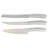 Oster Eddington 16 Piece Stainless Steel Kitchen Knife Block Set in Silver