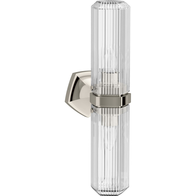 Occasion 2 - Light Armed Sconce, Polished Nickel
