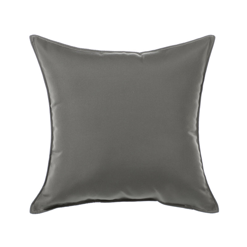 Housse de coussin et insert Everley Sunbrella, Anthracite