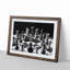 Chess Checkmate - Picture Frame Painting Print-55536314-55536316