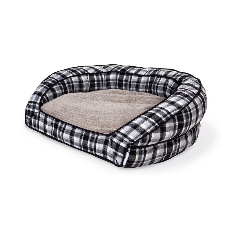 Petmate La-Z-Boy Tucker Sofa Bed Dog Bed For Dogs up to 50lbs with Durable Removable High Quality Washable Cover, 33" x 30"