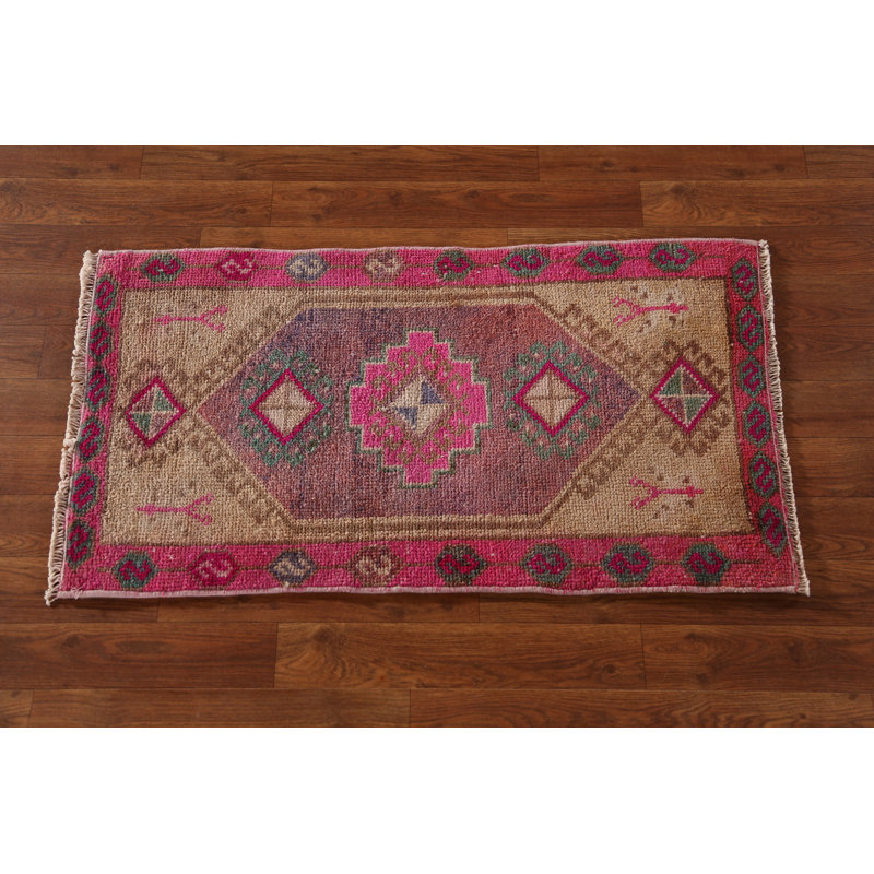Tapis turc tribal en laine Anatolian