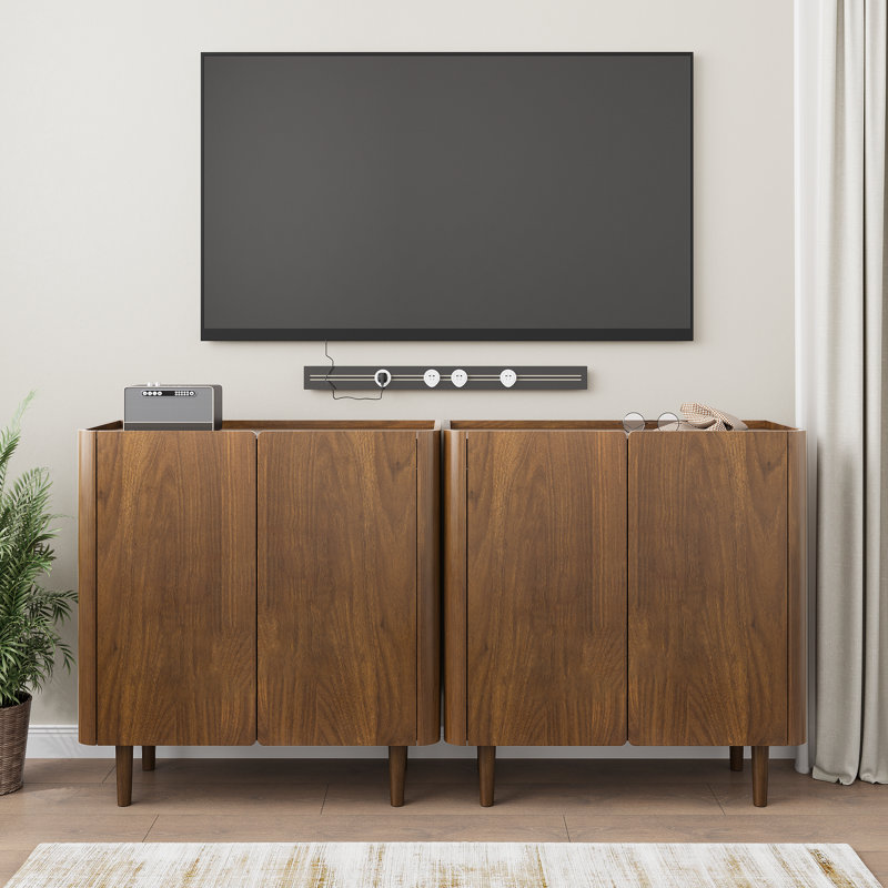 Armoire de bar moderne avec rangement Accent Cabinets