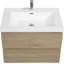 Meuble-lavabo flottant de 30 po avec lavabo, armoire de rangement murale moderne avec plateau en résine et tiroirs à fermeture en douceur-786929492-786929499