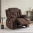 Kokal 37" Wide Manual Soft Polyester Blend Reclining Chair with Heated and Massage Functions-979385966
