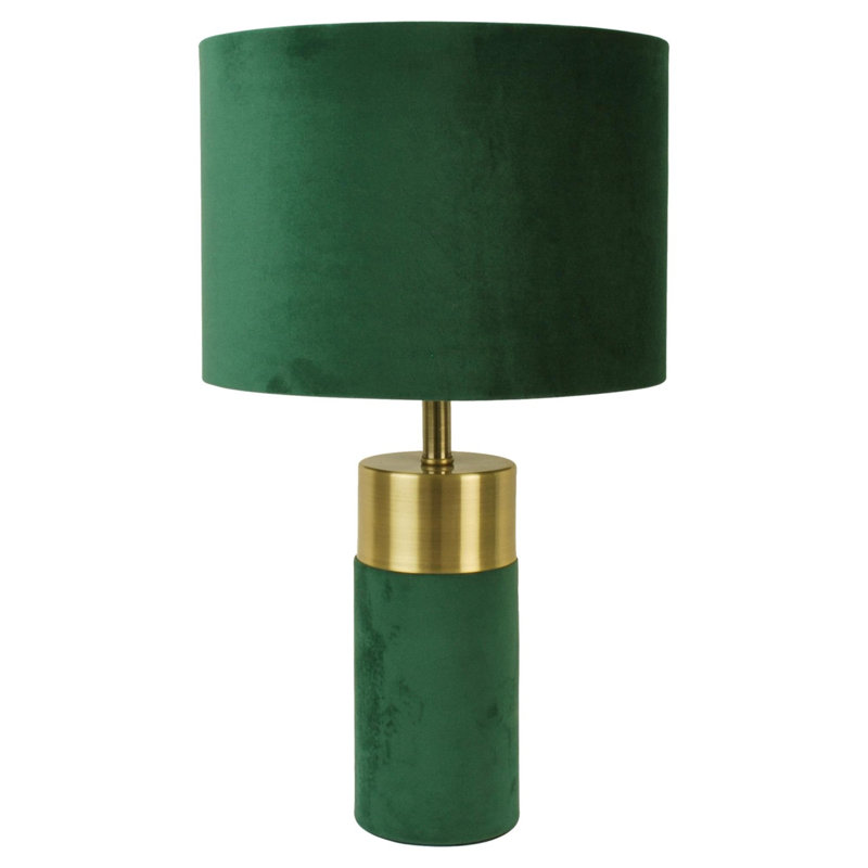 Raubsville Metal Table Lamp, Teal, Green