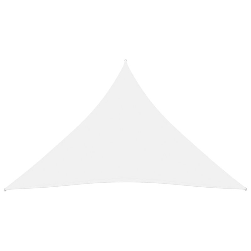 Bekke Triangular Shade Sail, White, 4m x 5m x 5m
