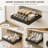 Expandable pull out cabinet organizer for kitchen storage