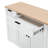 Kitchen Island Storage with Adjustable Shelves, 3-Tier Pull-Out Rack for Kitchen, Dining Room, Living Room-930596815