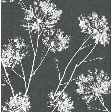 Dandelion Floral Wallpaper, Wallpaper Peel and Stick