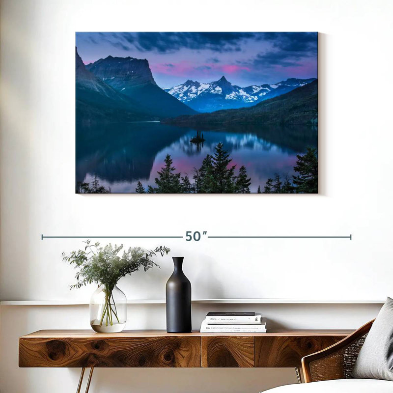 Alvord Glacier Park, Lakeside Mountains, H 26 po x l 39 po