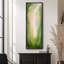 Abstrait vert, peinture imprimée minimaliste, moderne, panoramique, horizontal, Boho, décoration murale-102833055-121545553