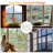 20 Pieces Static Window Clings Anti-Collision Reminder Window Decals Prismatic Glass Door Window Stickers