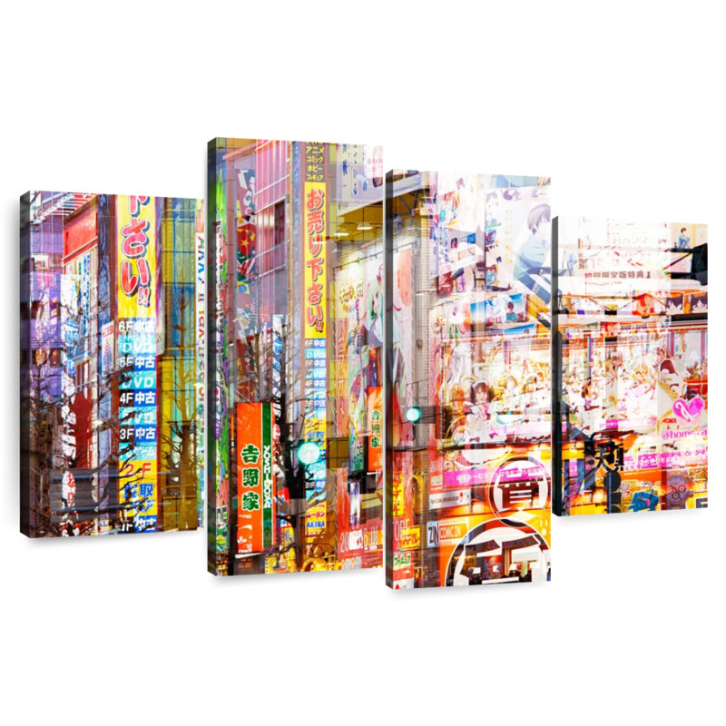 Sireci Akihabara Manga, 22" H x 36" W