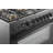 Verona Ultima Midnight Series 36 Inch Dual Fuel Range with 5 Sealed Burners