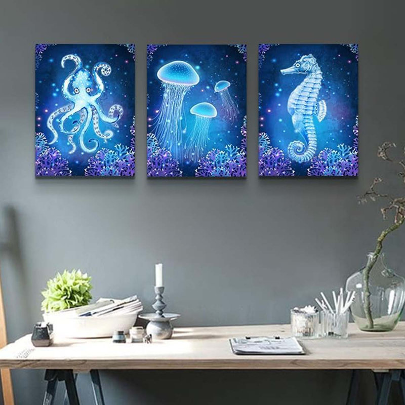 3 Piece Wrapped Canvas Print