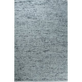 Gray Hand-Knotted Wool Subtle Speckle Geometric Modern Contemporary Carpet Rug