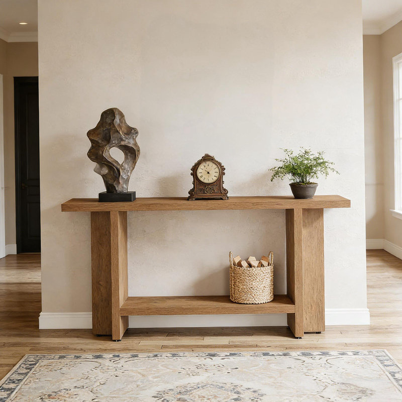 Double-Layer Storage Sofa Table,Hallway Table,Console Table
