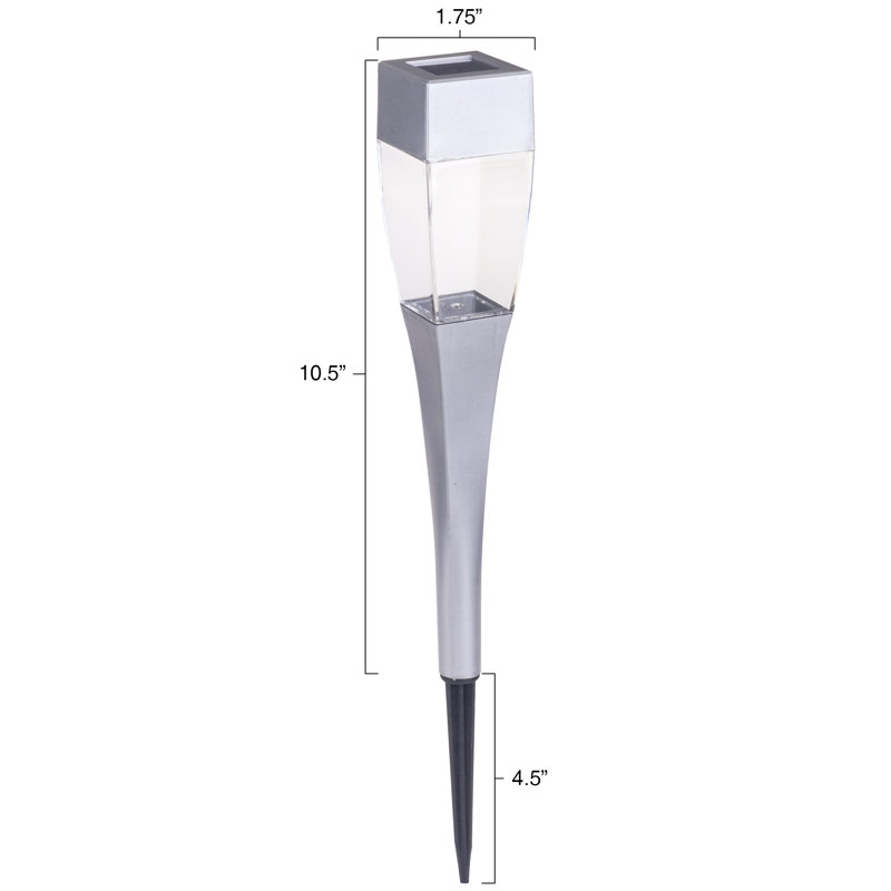 Solar Powered LED Lights- LED Outdoor Stake Spotlight Fixture for Pathways