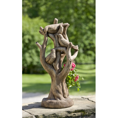 Pot à fleurs en fonte