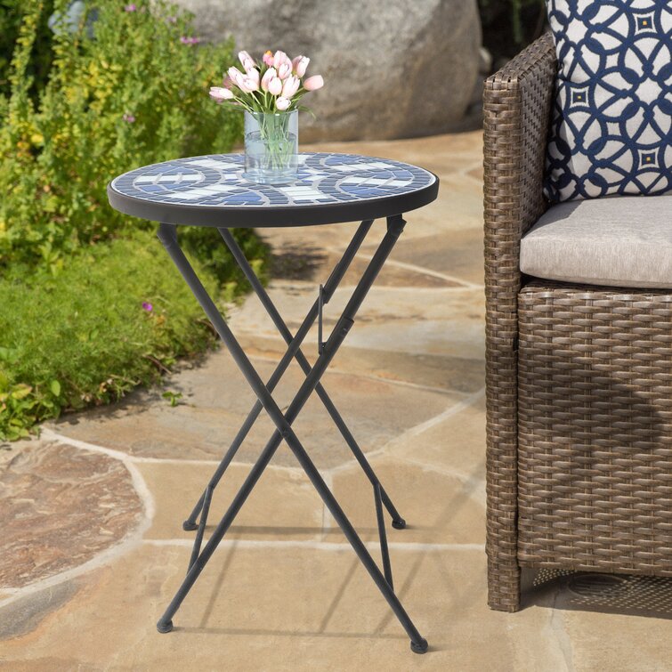 Lark Manor Alainah Metal Bistro Table & Reviews