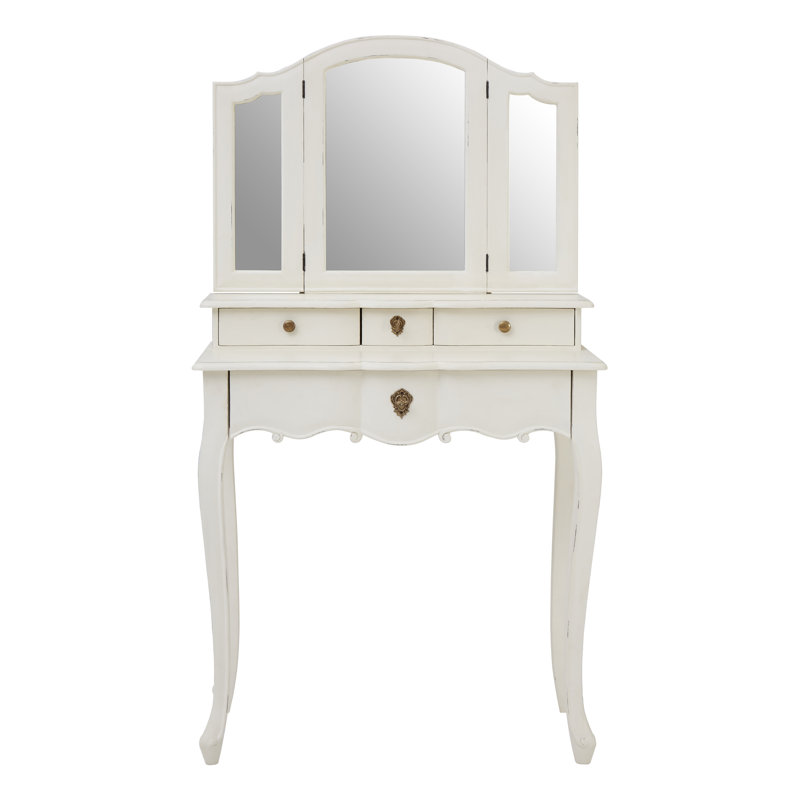 Aimee Dressing Table with Mirror