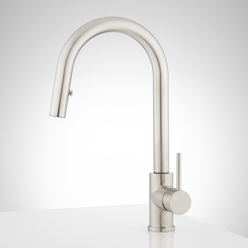 Ravenel Single Handle Kitchen Faucet, Acier Inoxydable