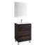 Ensemble de meuble-lavabo simple 23" avec miroir mcphail Jasso