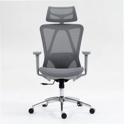 Chaise de bureau en filet à haut dossier